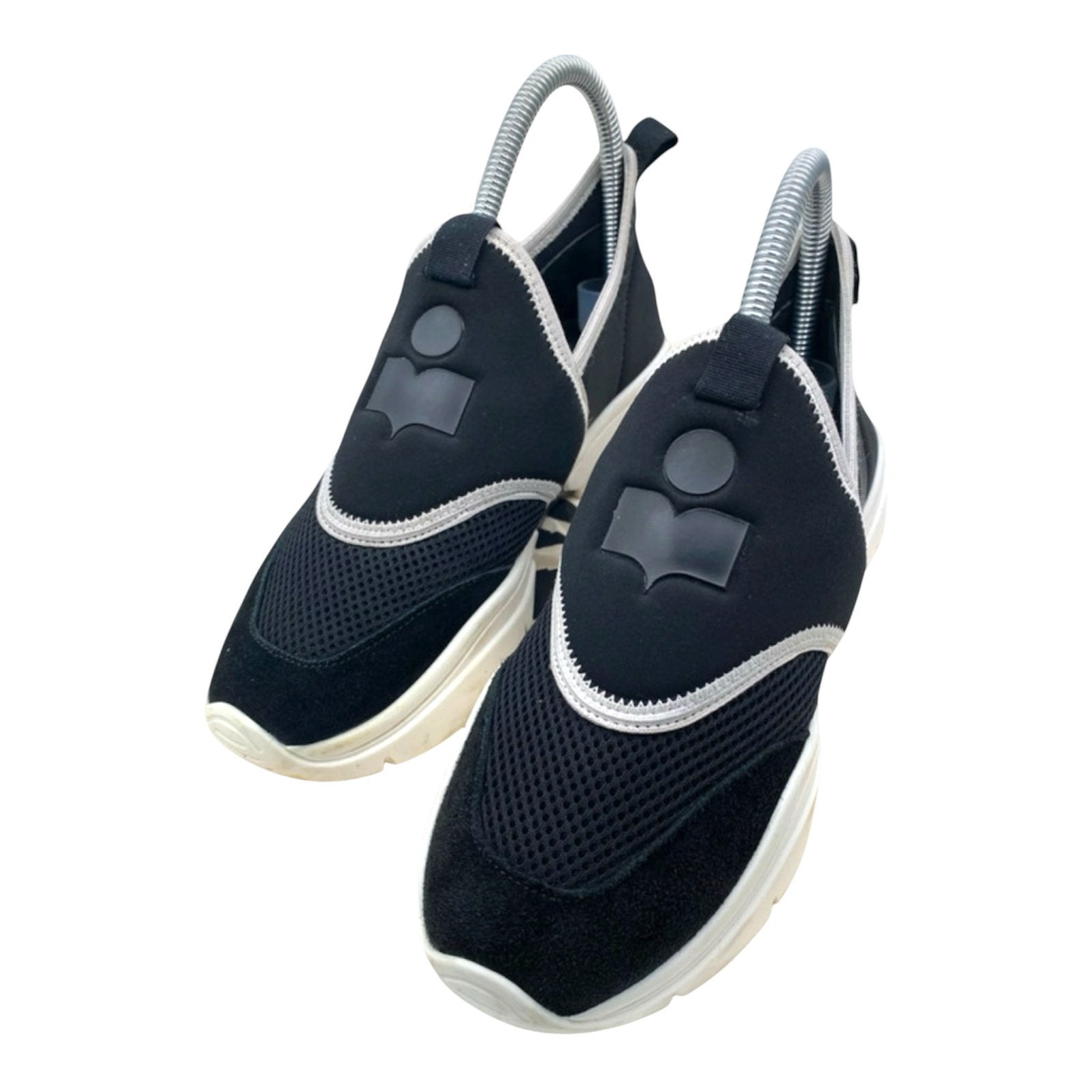 Isabel Marant Beth Sneakers Zwart m36, Kleding | Dames, Schoenen, Zwart, Ophalen of Verzenden, Sneakers of Gympen, Zo goed als nieuw