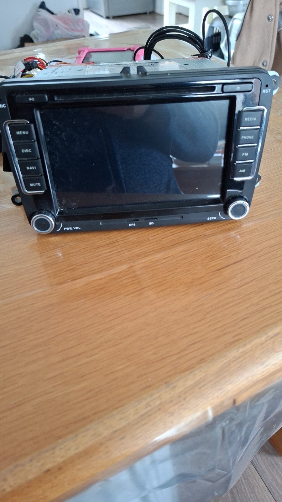 Vw autoradio, Ophalen