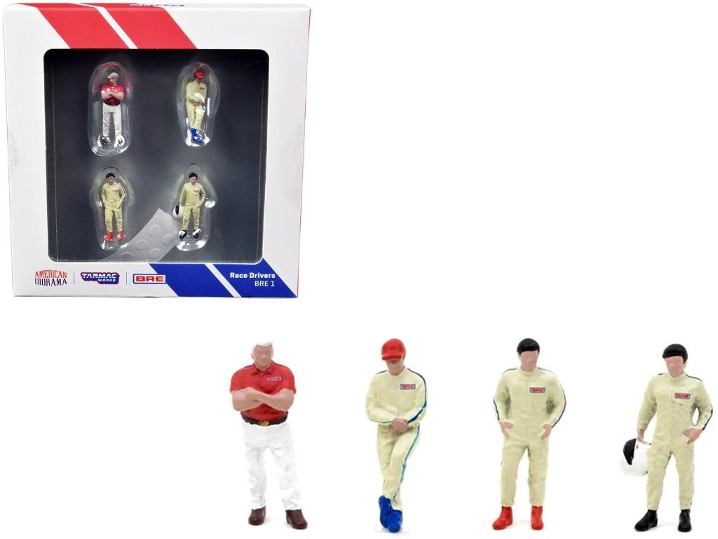 Figuurtjes, poppetjes van Tarmac 1/64 Race Drivers Diorama, Hobby en Vrije tijd, Ophalen of Verzenden, Nieuw, Overige typen