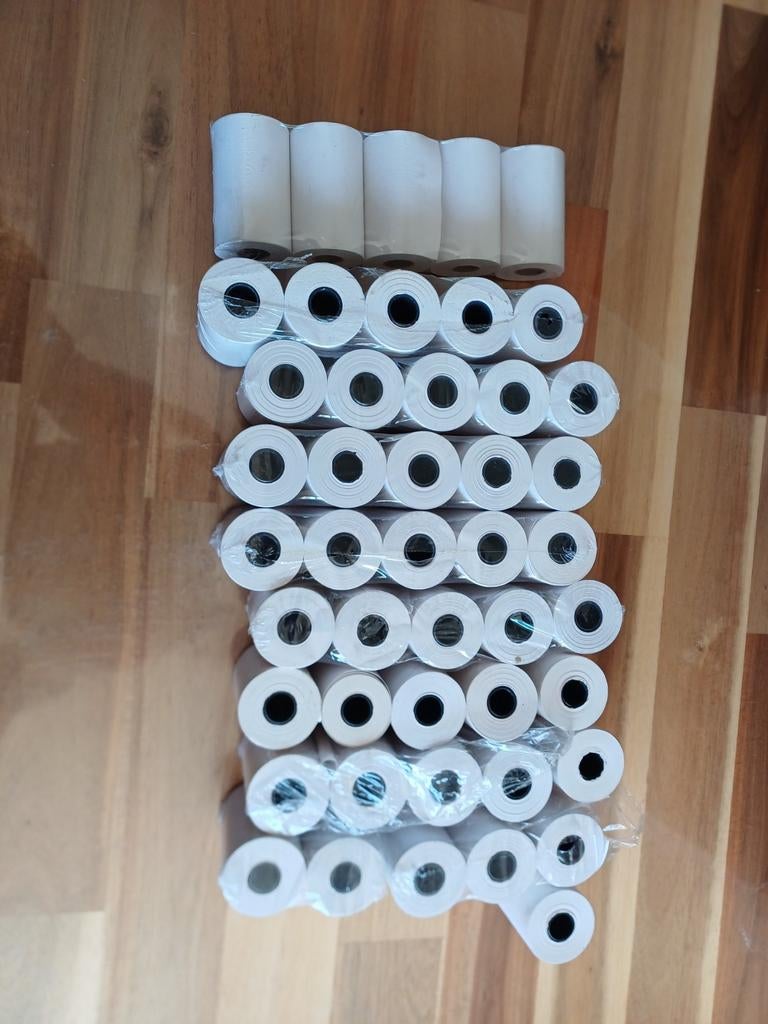 Kassabon rolletjes - Thermisch papier voor pinapparaten, Ophalen of Verzenden