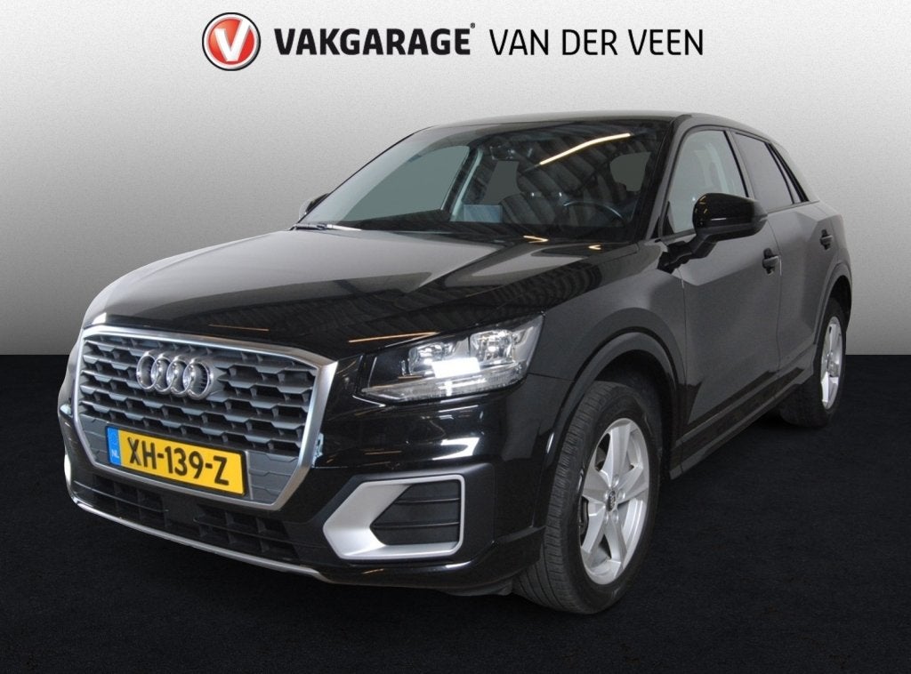 Audi Q2 30 TFSI Sport PL. (bj 2019, semi-automaat), Auto's, Automaat, Gebruikt, Zwart, Origineel Nederlands