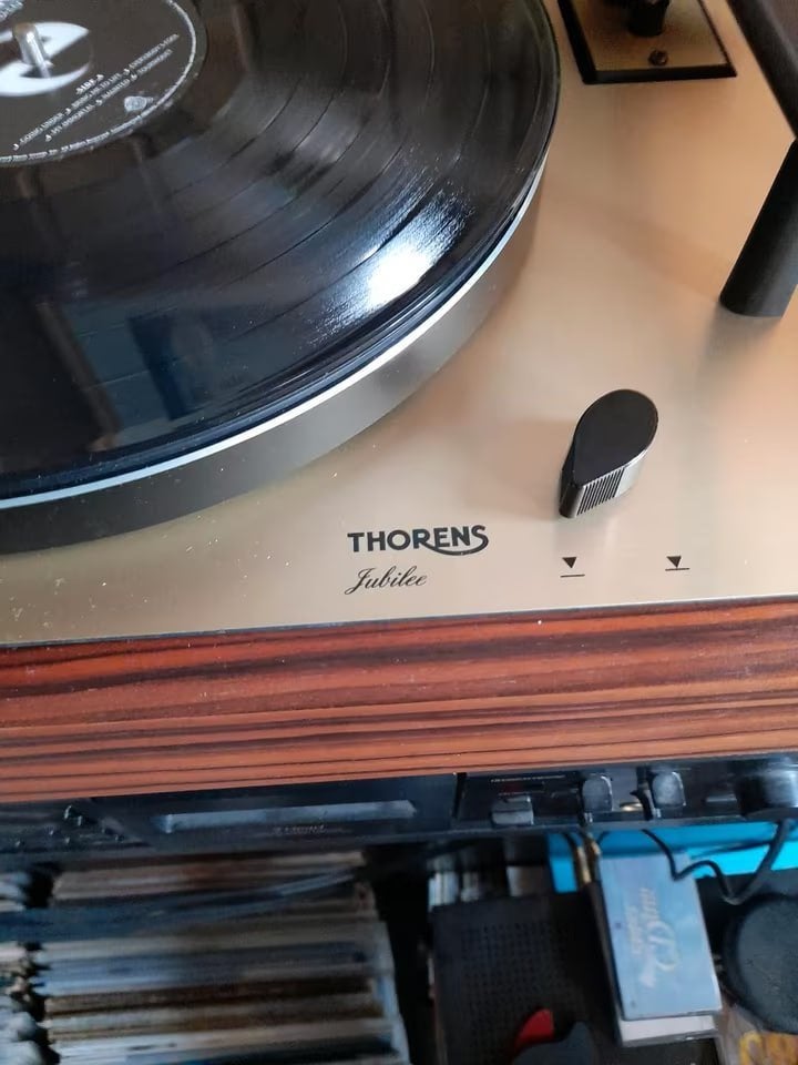 Thorens TD 147 Jubilee, Ophalen of Verzenden, Zo goed als nieuw