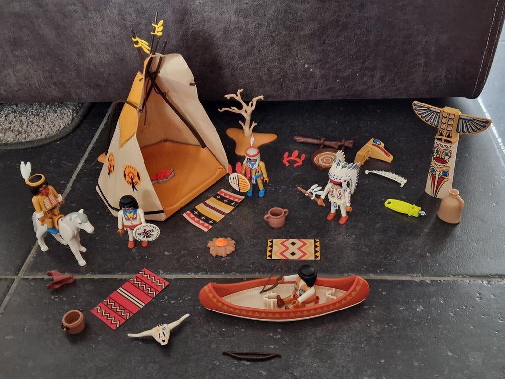 Playmobil Tipi - 3871, Ophalen