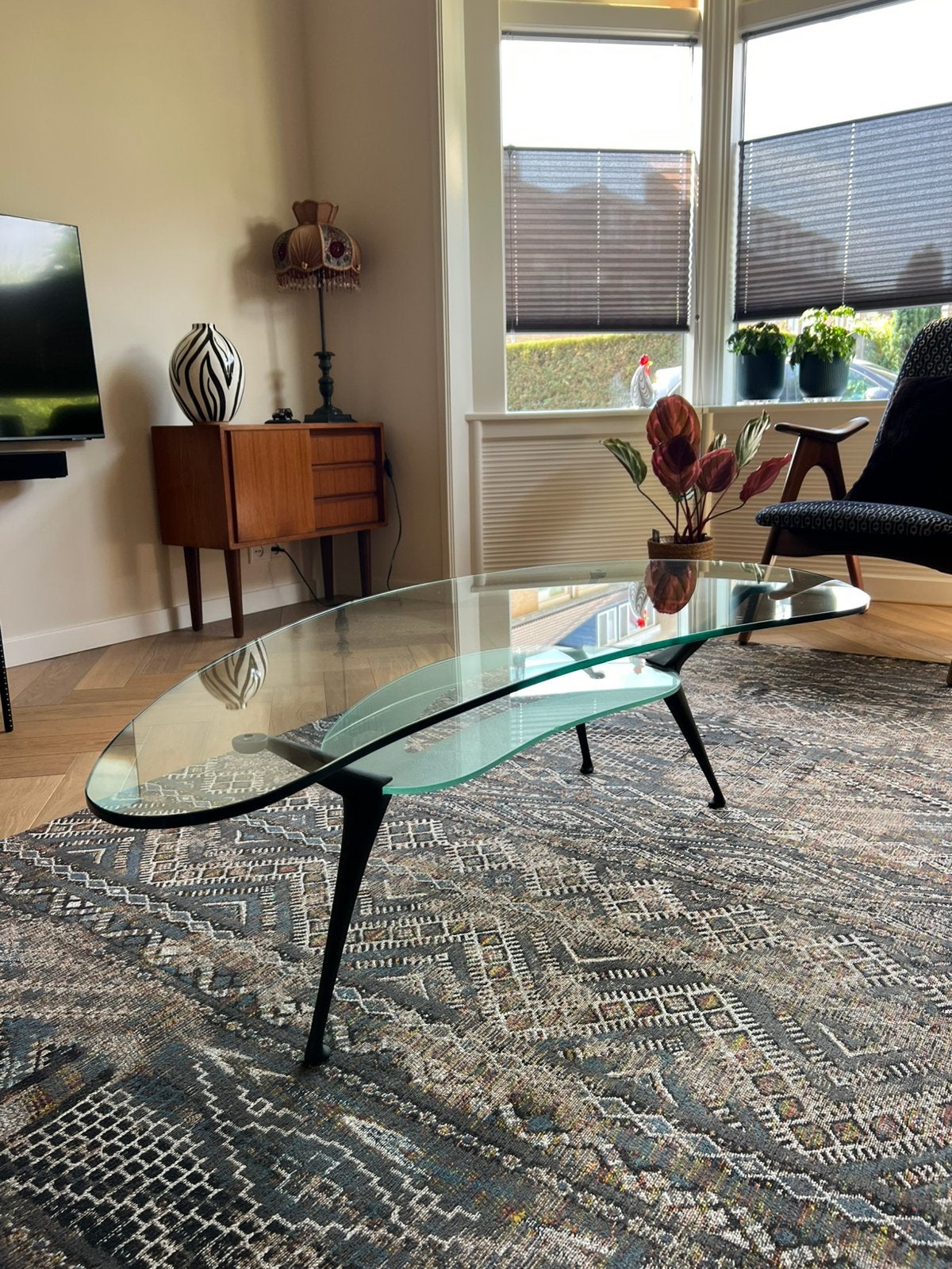 Design bijzettafel, Ophalen, 100 tot 150 cm, 50 tot 100 cm, Zo goed als nieuw