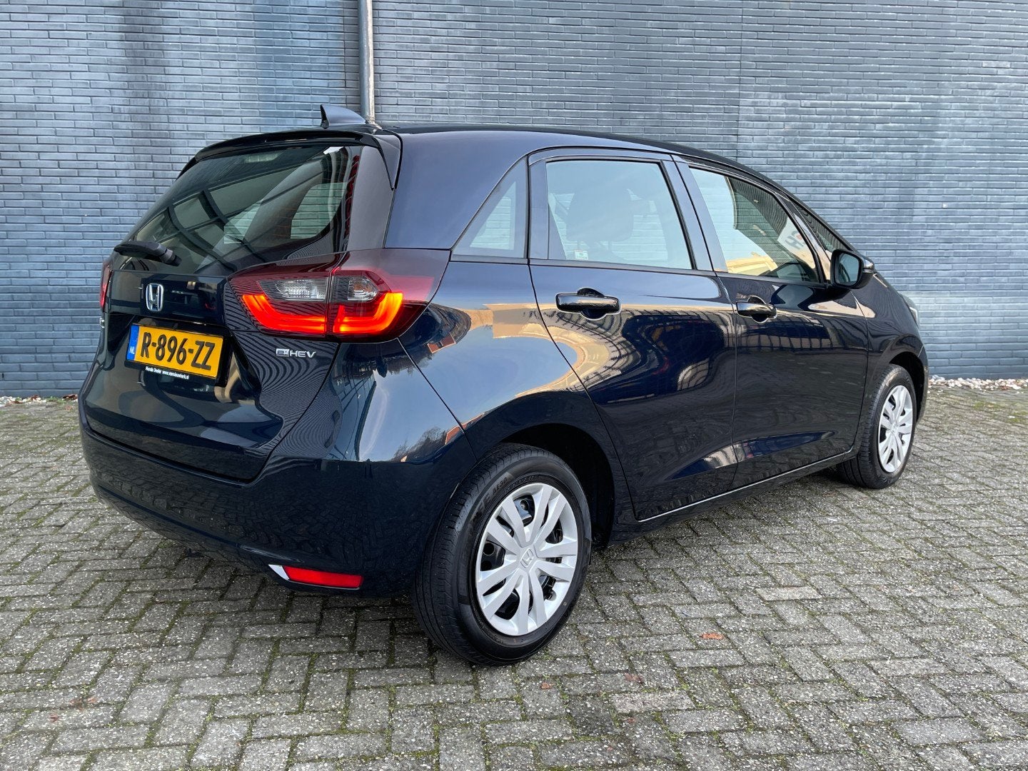 HONDA Jazz 1.5 e:HEV 109pk Hybrid Automaat Comfort | Adaptie, Auto's, Honda, 12 maanden, Stof, Blauw, Origineel Nederlands