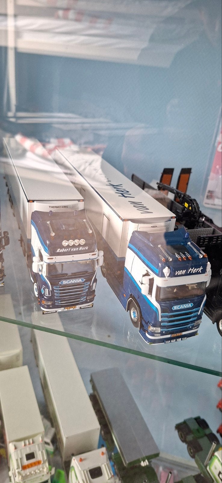 WSI Setje van herk, Hobby en Vrije tijd, Modelauto's | 1:50, Ophalen, Bus of Vrachtwagen, Wsi