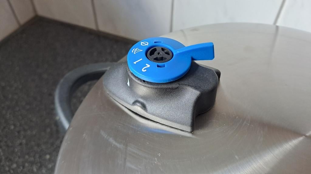 BK snelkookpan - RVS - 6 liter, Kookpan of Snelkookpan, Info@bk.nl, BK Cookware, Ophalen of Verzenden