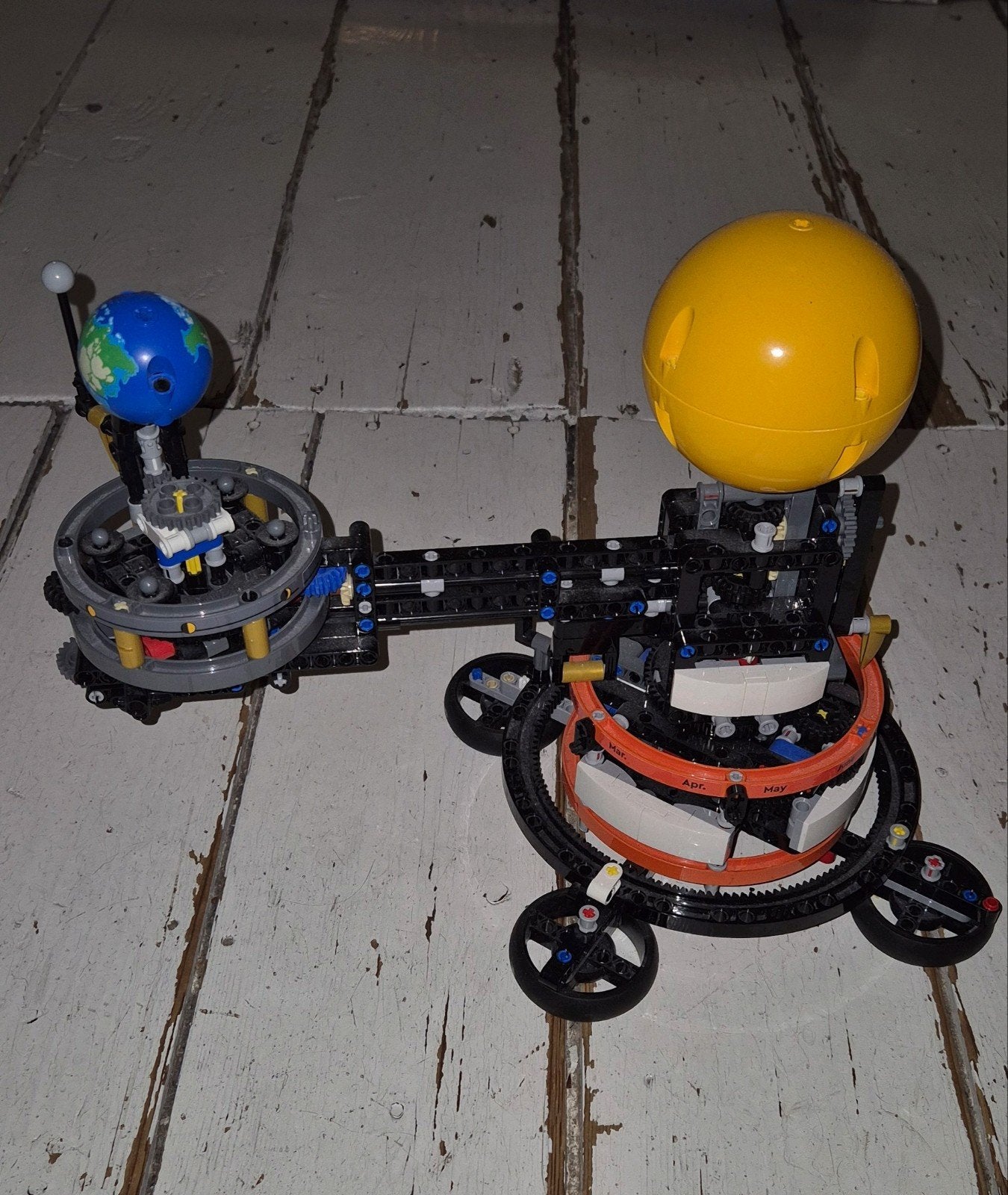 Lego technic 42179 incl. boekje, Ophalen, Lego, Zo goed als nieuw, Complete set