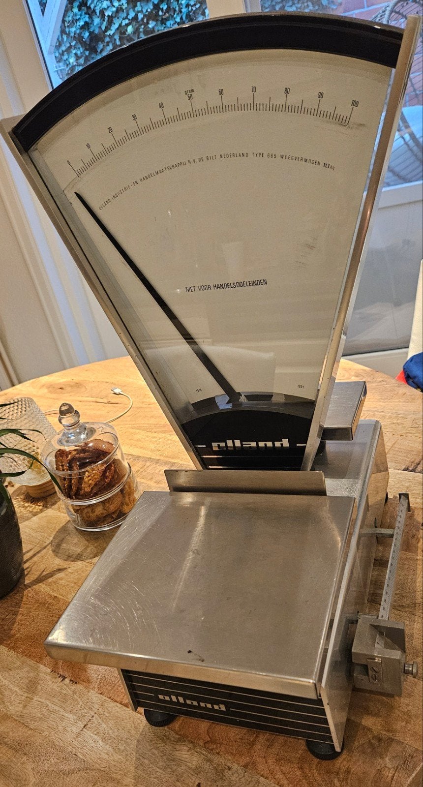prachtige weegschaal dubbel, Ophalen, 1 tot 500 gram, Keukenweegschaal, Minder dan 10 kg