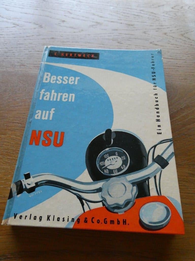 Boekje NSU Motprfiets, Ophalen of Verzenden, Overige merken