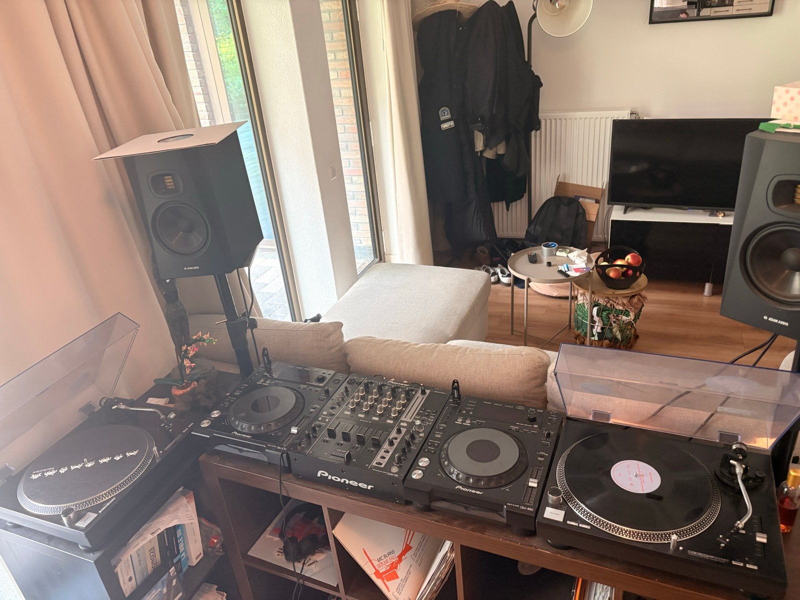 Complete DJ-set: Pioneer, Reloop, Adam Audio, Sennheiser, Ophalen, Gebruikt, Dj-set, Pioneer