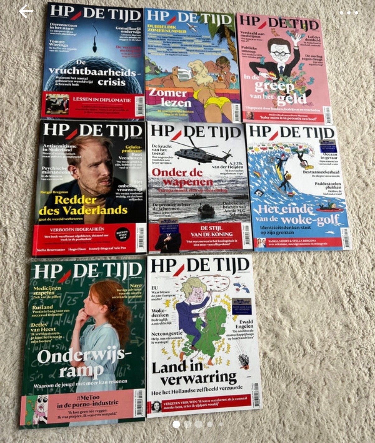 HP/De Tijd Magazines - Diverse Uitgaven, Ophalen of Verzenden, Gelezen, Overige typen