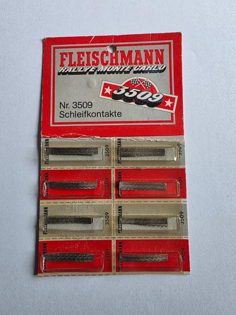 8x set Fleischmann sleepcontacten nr 3509 in OVP, Ophalen of Verzenden, Nieuw, Elektrisch, Fleischmann