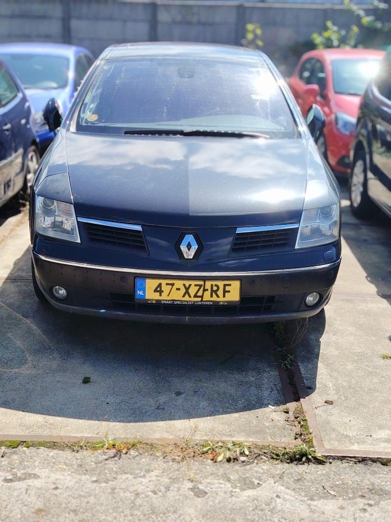 Renault Vel Satis 3.0 DCI V6 133KW AUT E4 2007 Zwart, Auto's, Beige, 197 €/maand, 181 pk, Zwart