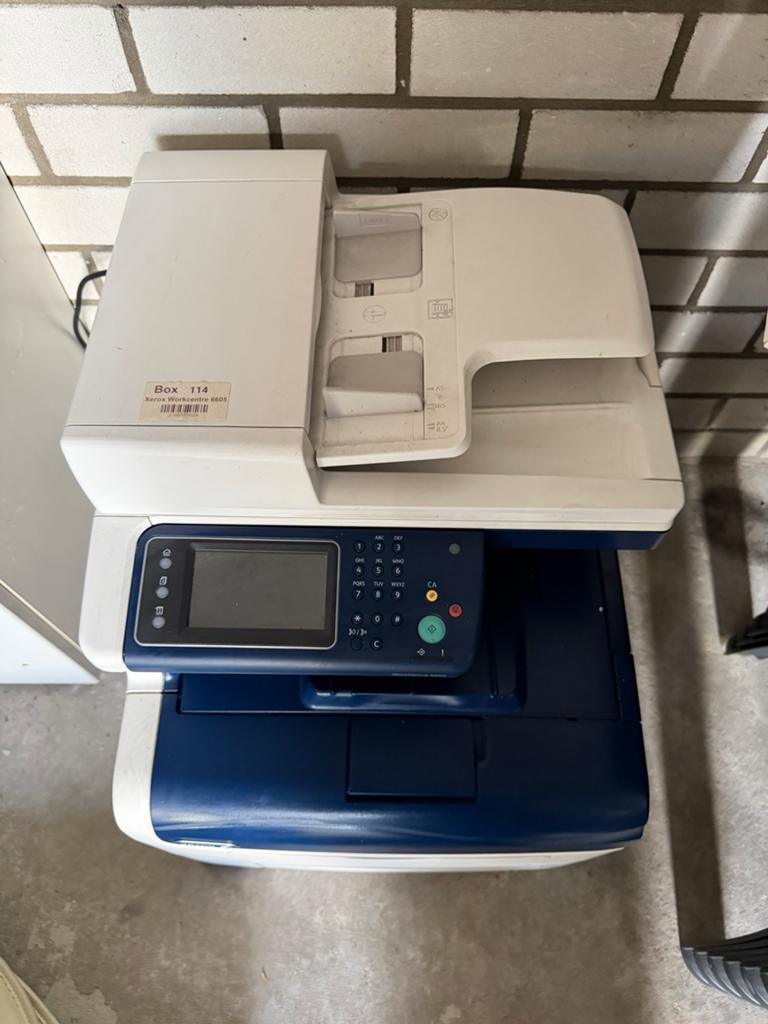 Xerox WorkCentre 6605 Kleuren Multifunctionele Printer, Computers en Software, Printers, Ophalen, Gebruikt, All-in-one, Kleur printen