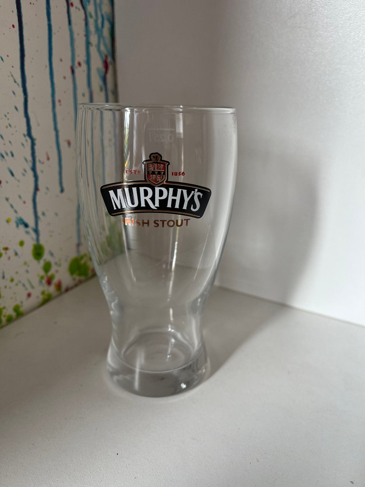 Murphy’s Irish Stout bierglazen set van 2 glazen, Ophalen of Verzenden, Nieuw, Glas of Glazen, Overige merken