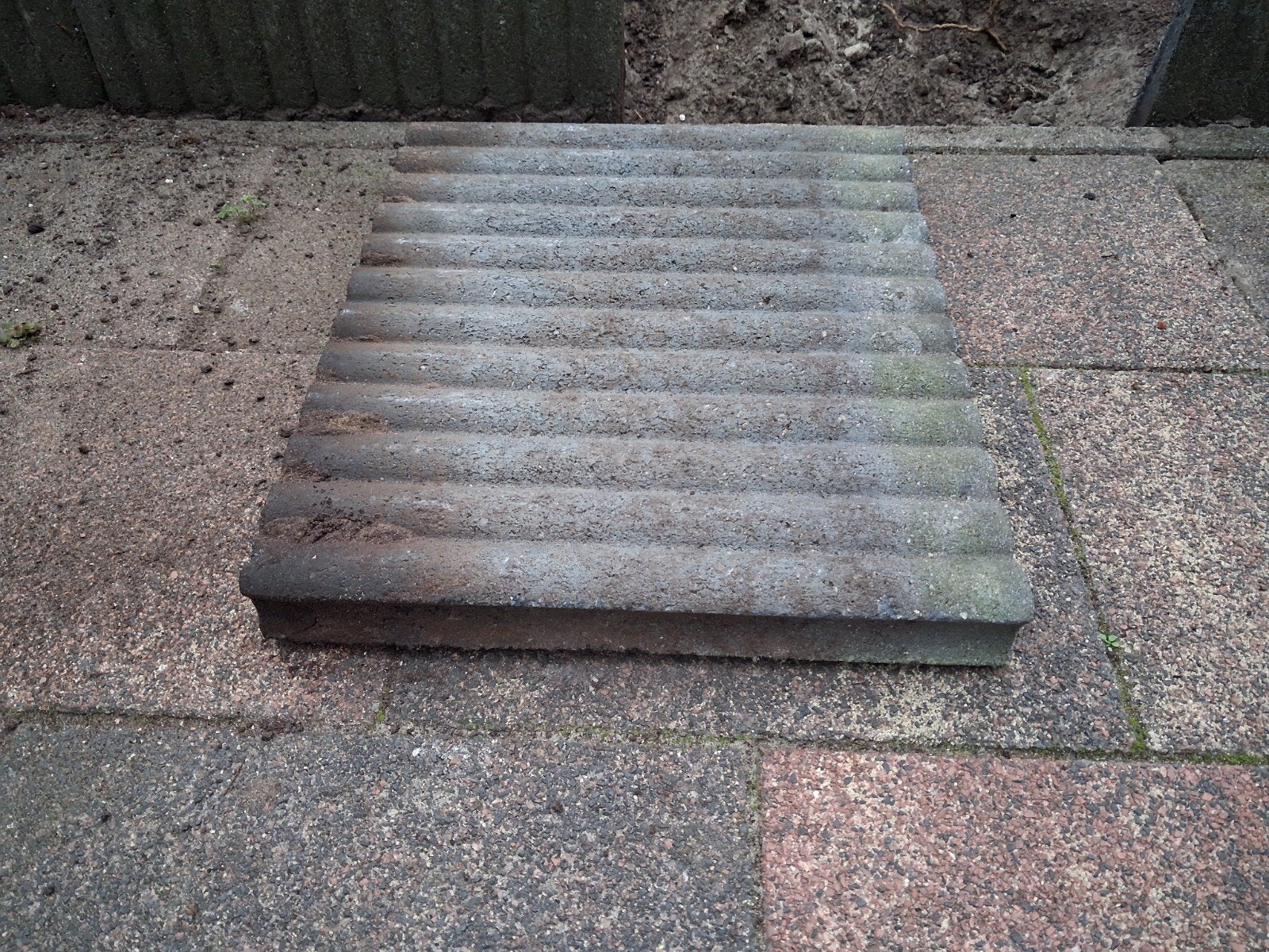 Betonnen opsluitbanden 50x40 cm - 11 stuks  v, Tuin en Terras, Ophalen, Gebruikt, Overige typen, Minder dan 5 m²