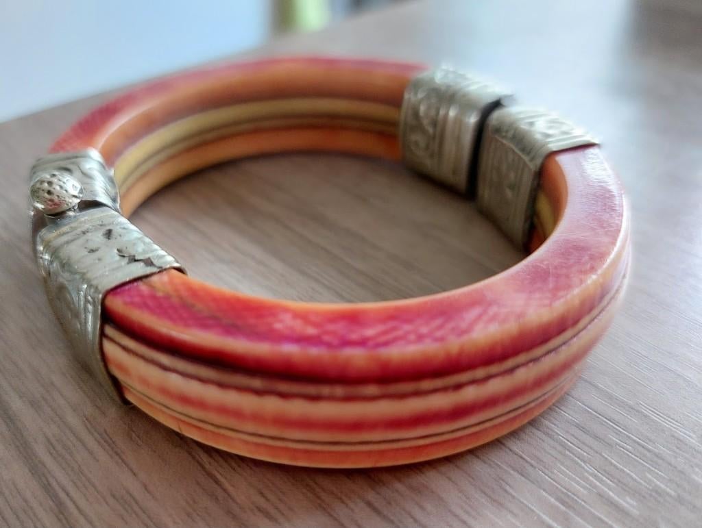 Vinted armband, Ophalen of Verzenden, Zo goed als nieuw, Rood, Overige materialen