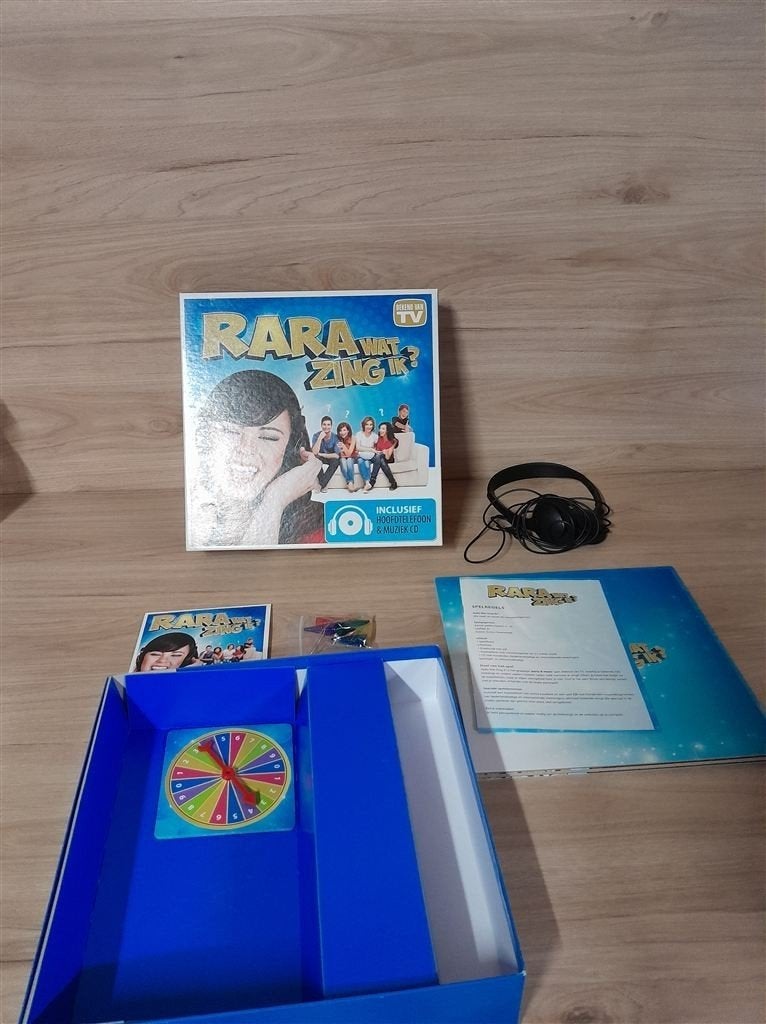 Rara wat zing ik met koptelefoon - s1481