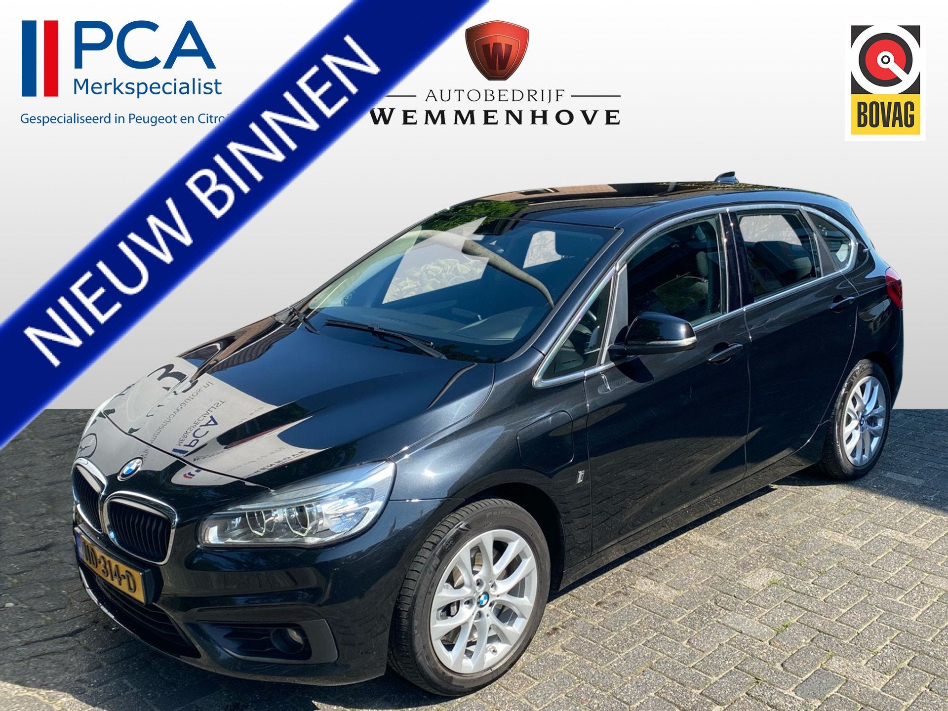 BMW 2 Serie Active Tourer 225xe iPerformance Centennial Exec, Automaat, Stof, Gebruikt, Zwart
