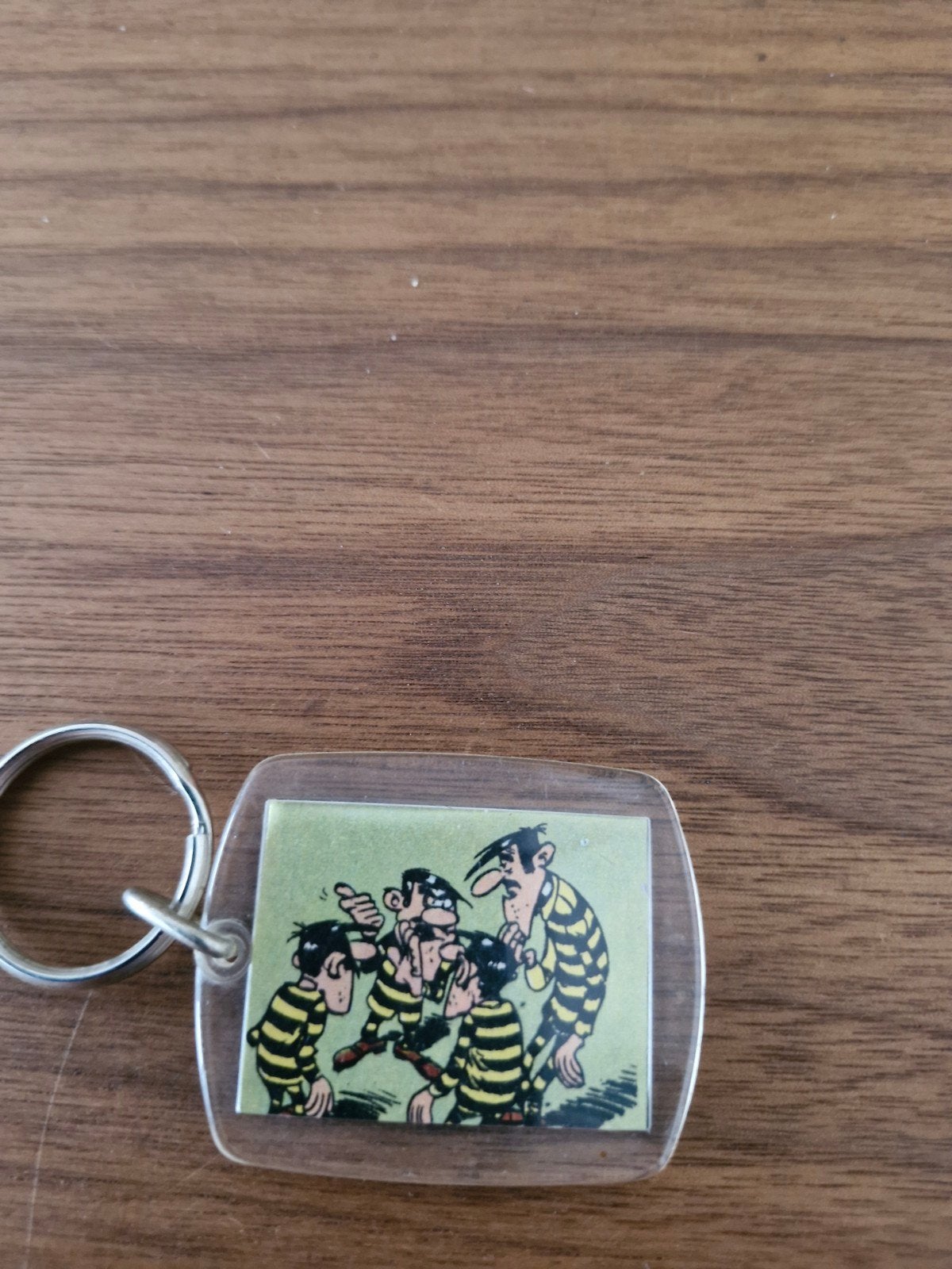 510 Lucky Luke Daltons Sleutelhanger - Vintage Cartoon, Verzamelen, Ophalen of Verzenden, Gebruikt, Merk