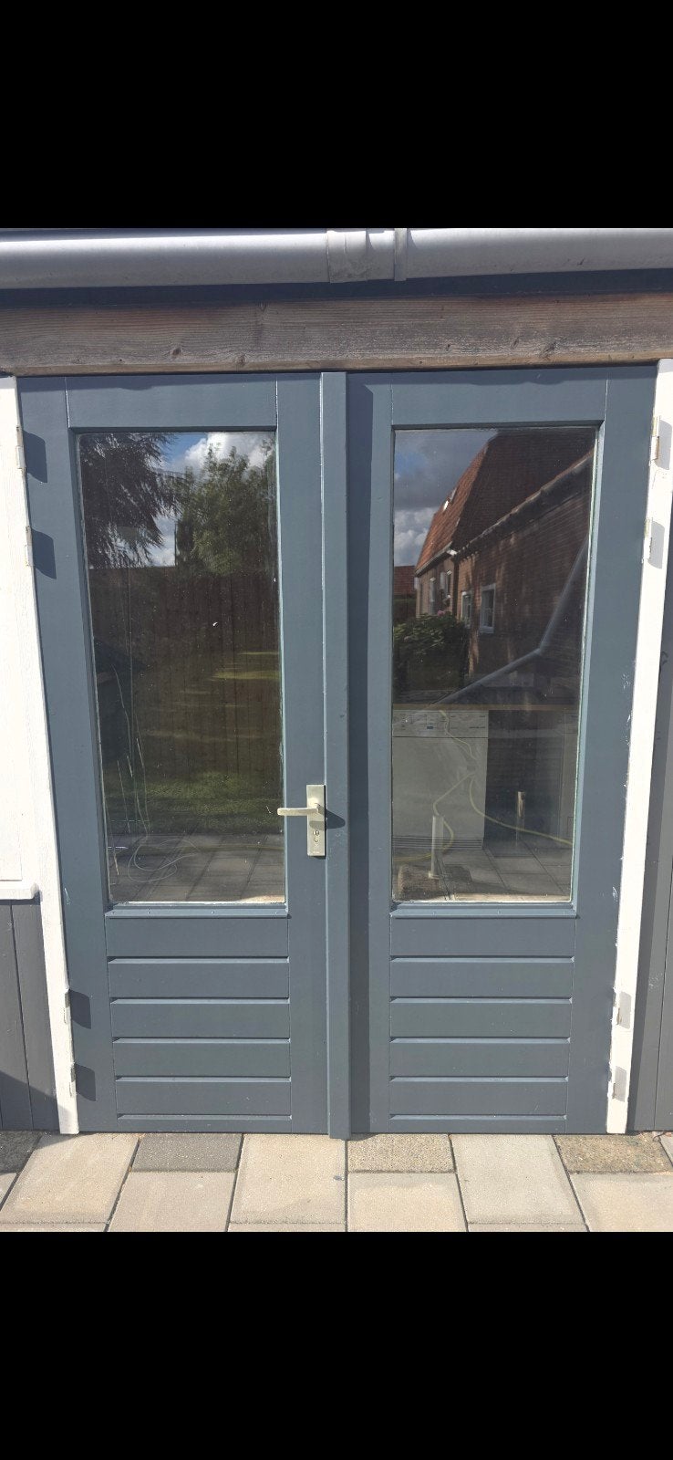 Hardhouten Merbau Deuren met Dubbelglas - Diverse Maten, Ophalen, Buitendeur, 200 tot 215 cm