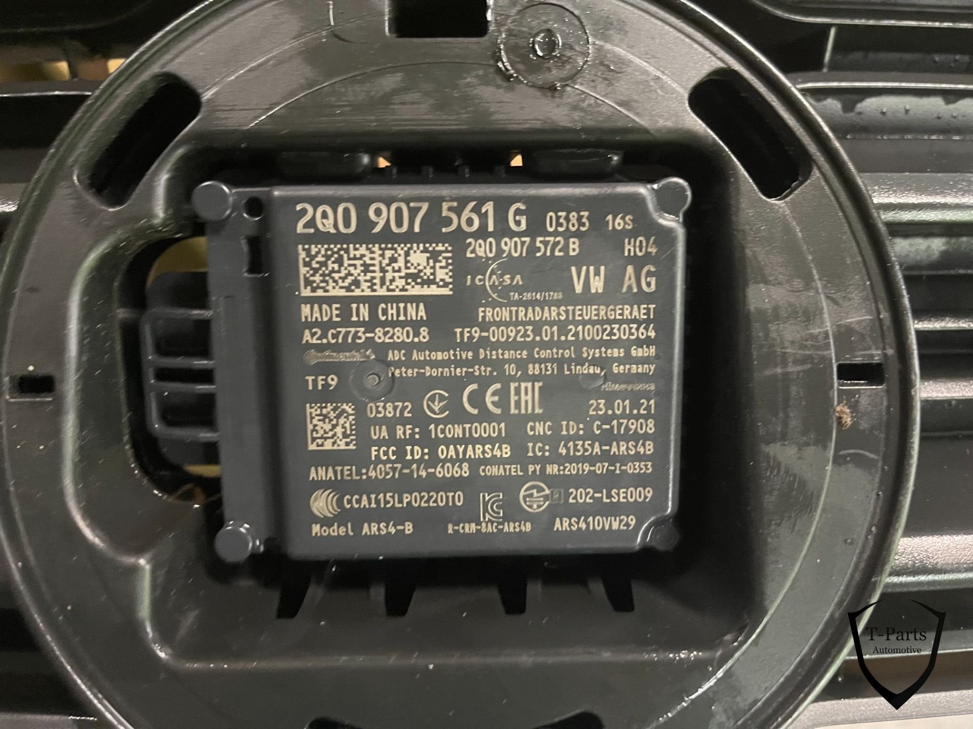 volkswagen t-roc polo golf 8 radar afstand regelaar 2Q090756