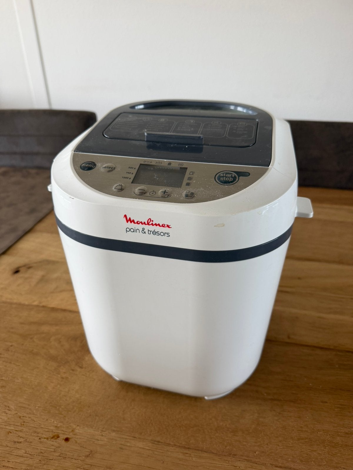 Moulinex Pain & Trésors Broodbakmachine OW23010, Met timer, Gebruikt, 800 tot 1200 gram deeg, Ophalen of Verzenden
