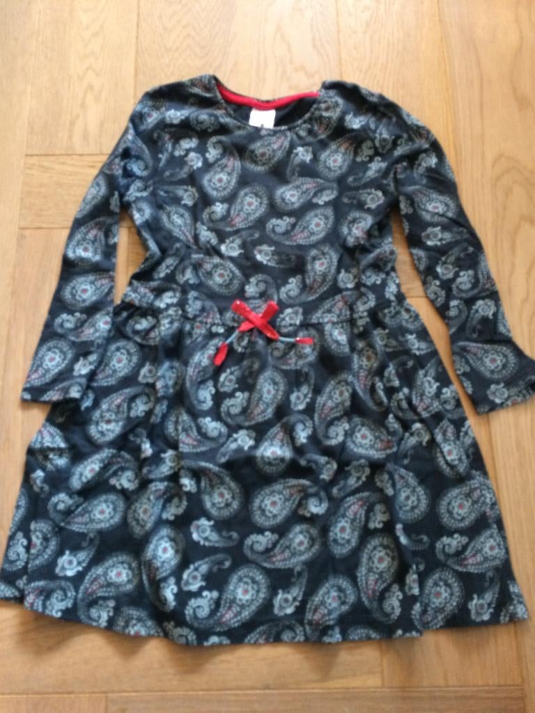 zgan schattig blauw jurkje met werkje van Palomino mt 116, Kinderen en Baby's, Kinderkleding | Maat 116, Palomino, Meisje, Ophalen of Verzenden
