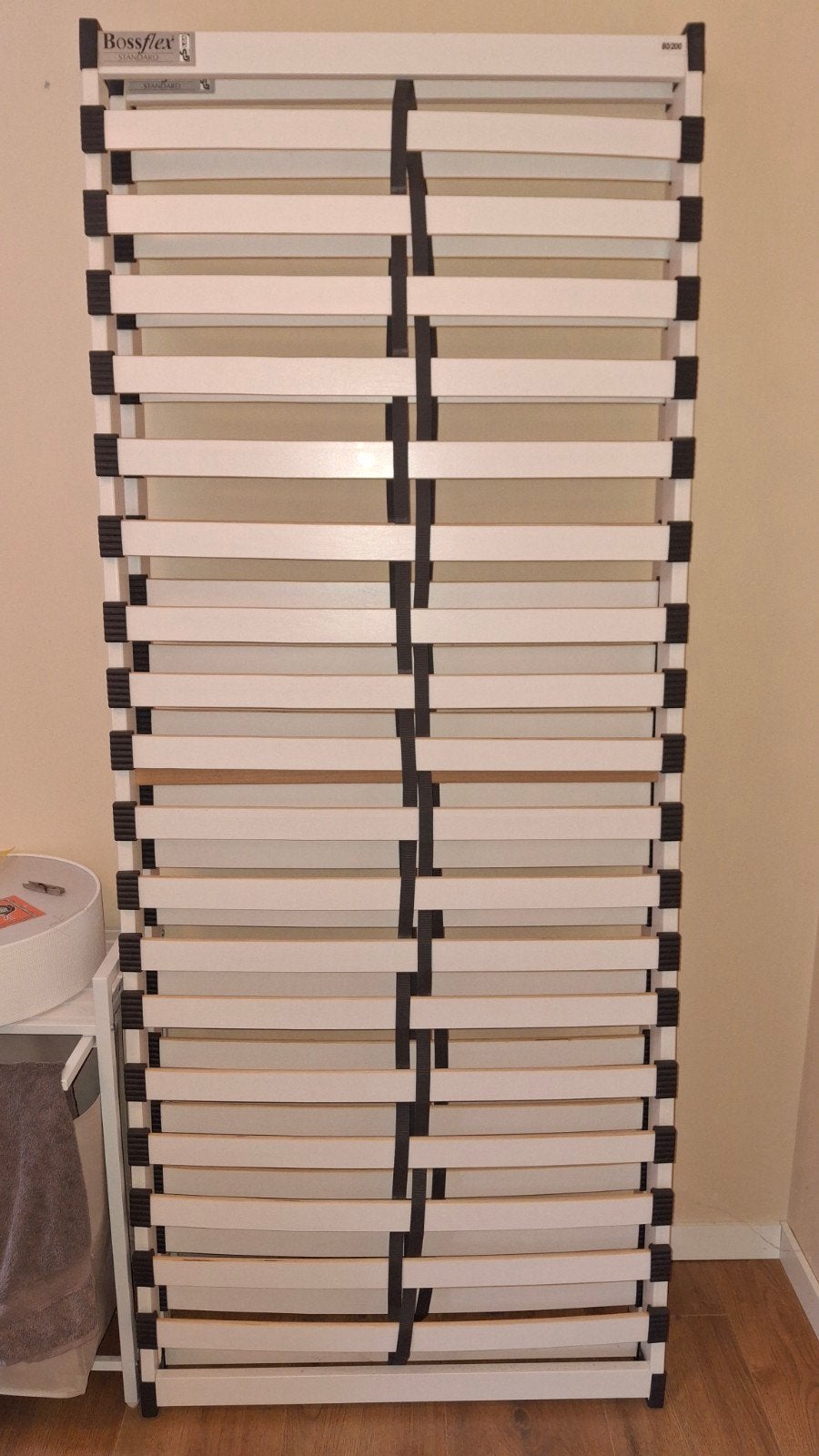 2 Bossflex lattenbodem 80x200 voor €200,00, Ophalen, Tweepersoons, Zo goed als nieuw, 80 cm