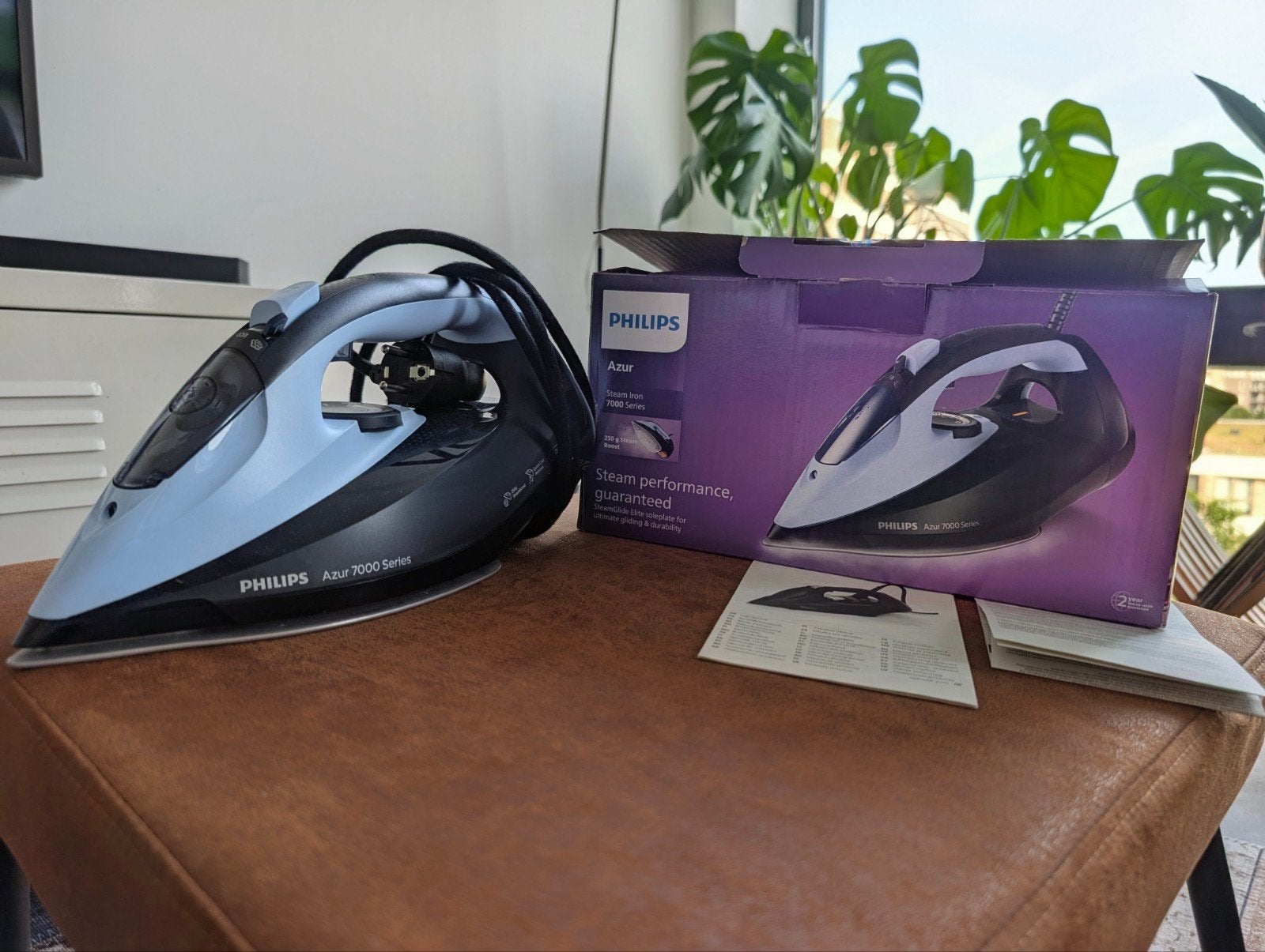 PHILIPS DST7041/20 Azur 7000 Stoom strijkijzer strijkbout, Witgoed en Apparatuur, Strijkijzers en Strijkplanken, Ophalen, Nieuw