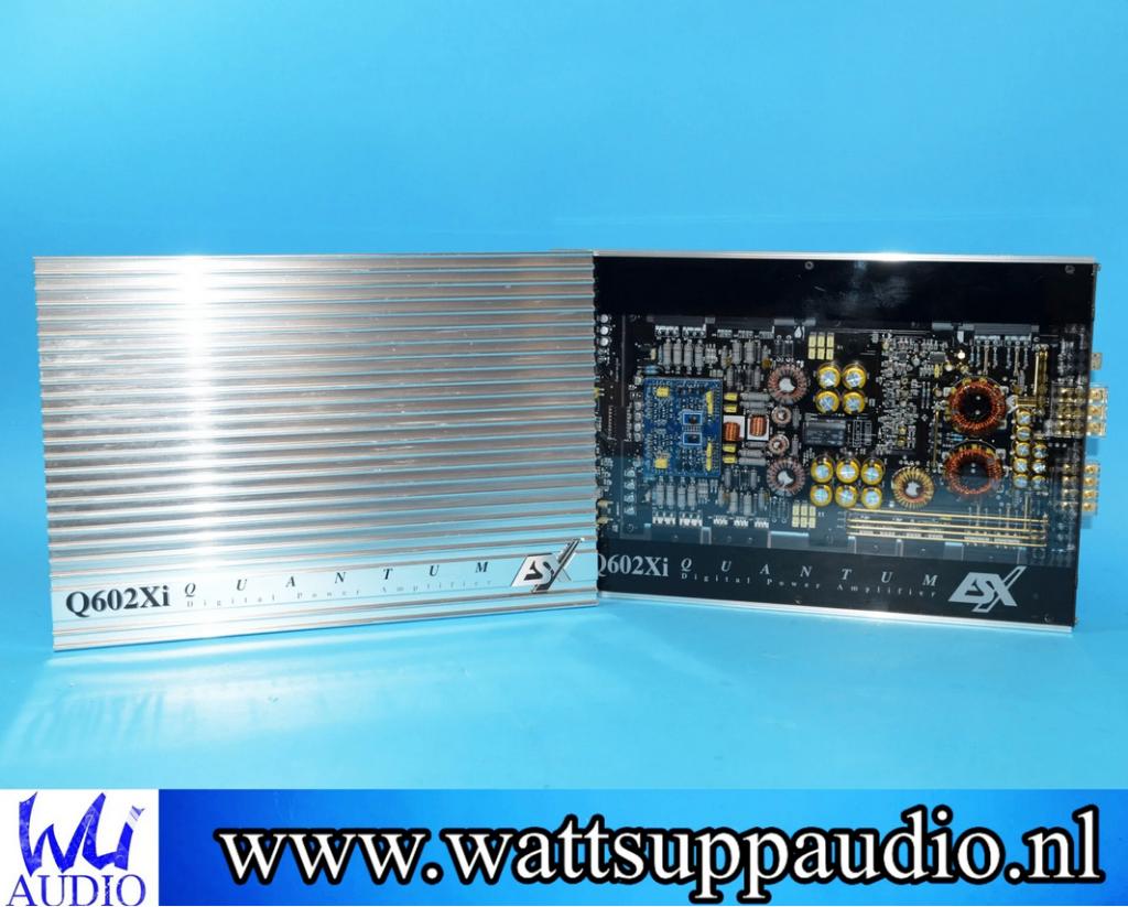 ESX Q602Xi 2 kanaals / mono Hi-end versterker, Gebruikt, Audio-design, Am Breilingsweg 3, 76709 Kronau, Duitsland, Ophalen of Verzenden