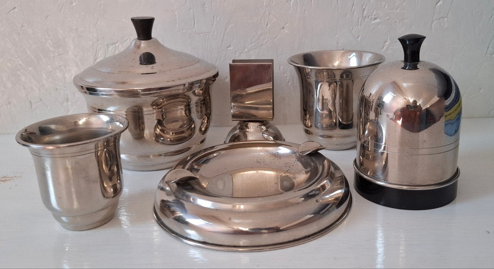 Vintage barset / rookset, Antiek en Kunst, Ophalen of Verzenden