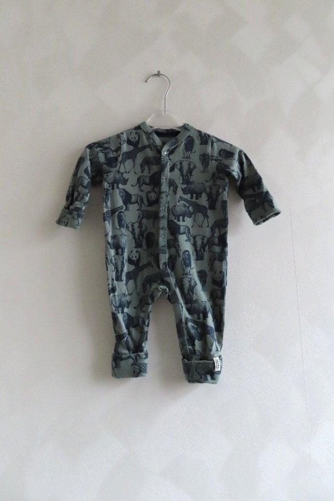 Boxpakje Dierenprint Faro Zero Tumble 'N Dry mt 50/56 (L35), Tumble 'n Dry, Ophalen of Verzenden, Zo goed als nieuw, Pakje