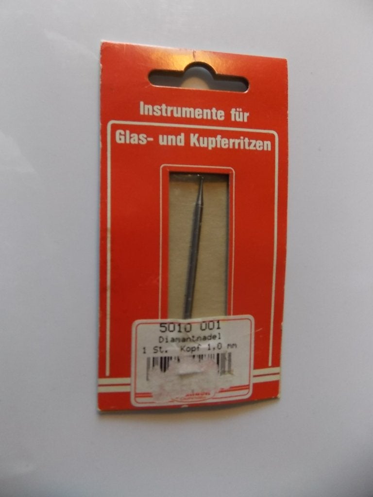 Diamantnaald voor Glas- en Kopergravure, Ophalen of Verzenden, Nieuw, Metaal, Gereedschap of Toebehoren