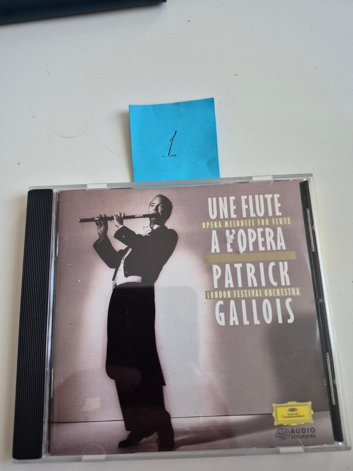 Patrick Gallois - Une Flute A L'Opera (CD), Gebruikt, Verdi, Ophalen of Verzenden, Romantiek
