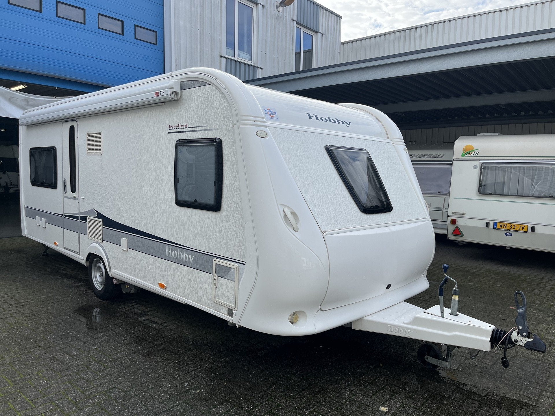 Hobby 560 CFE excellent (bj 2011), Reservewiel, Hobby, Bedrijf, 5 tot 6 meter