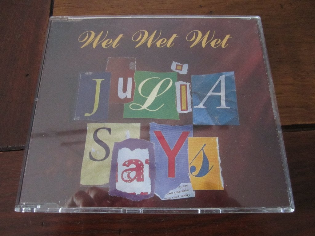 Wet Wet Wet , Julia Says , 4 Track CD, Ophalen of Verzenden, Zo goed als nieuw, Pop