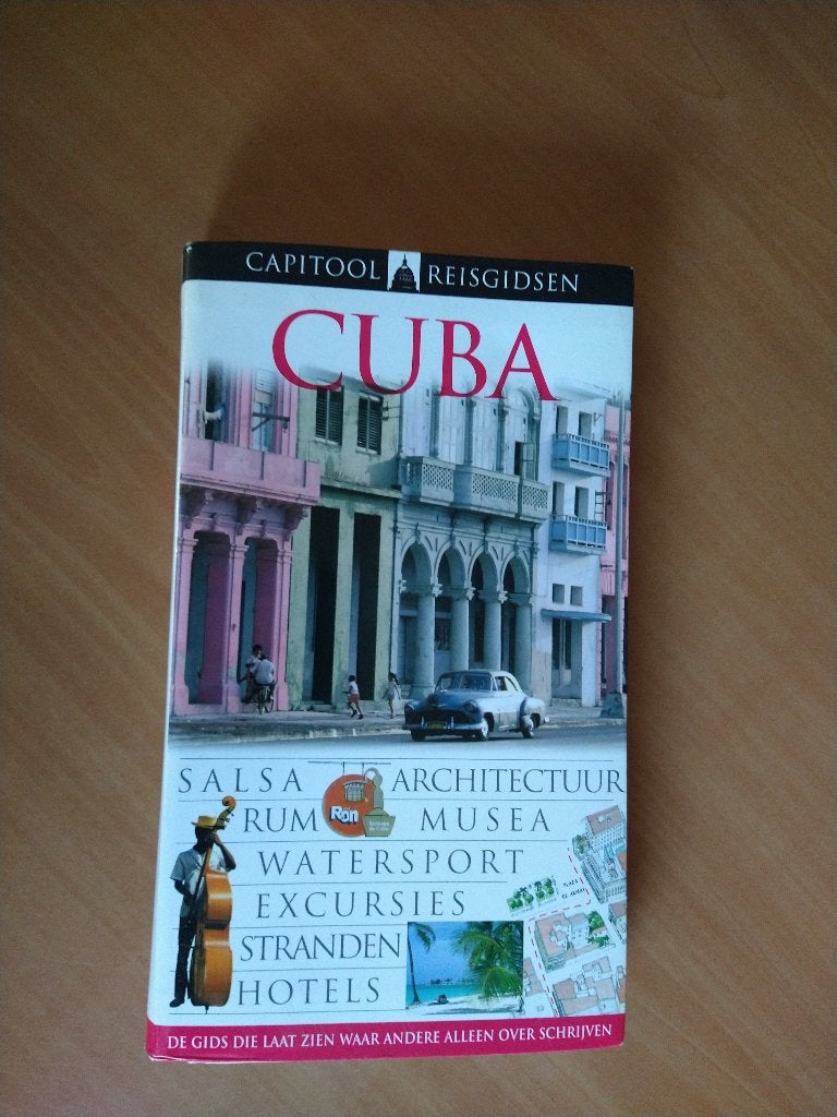 Capitool Reisgids Cuba, Onbekend, Capitool, Zo goed als nieuw, Reisgids of -boek