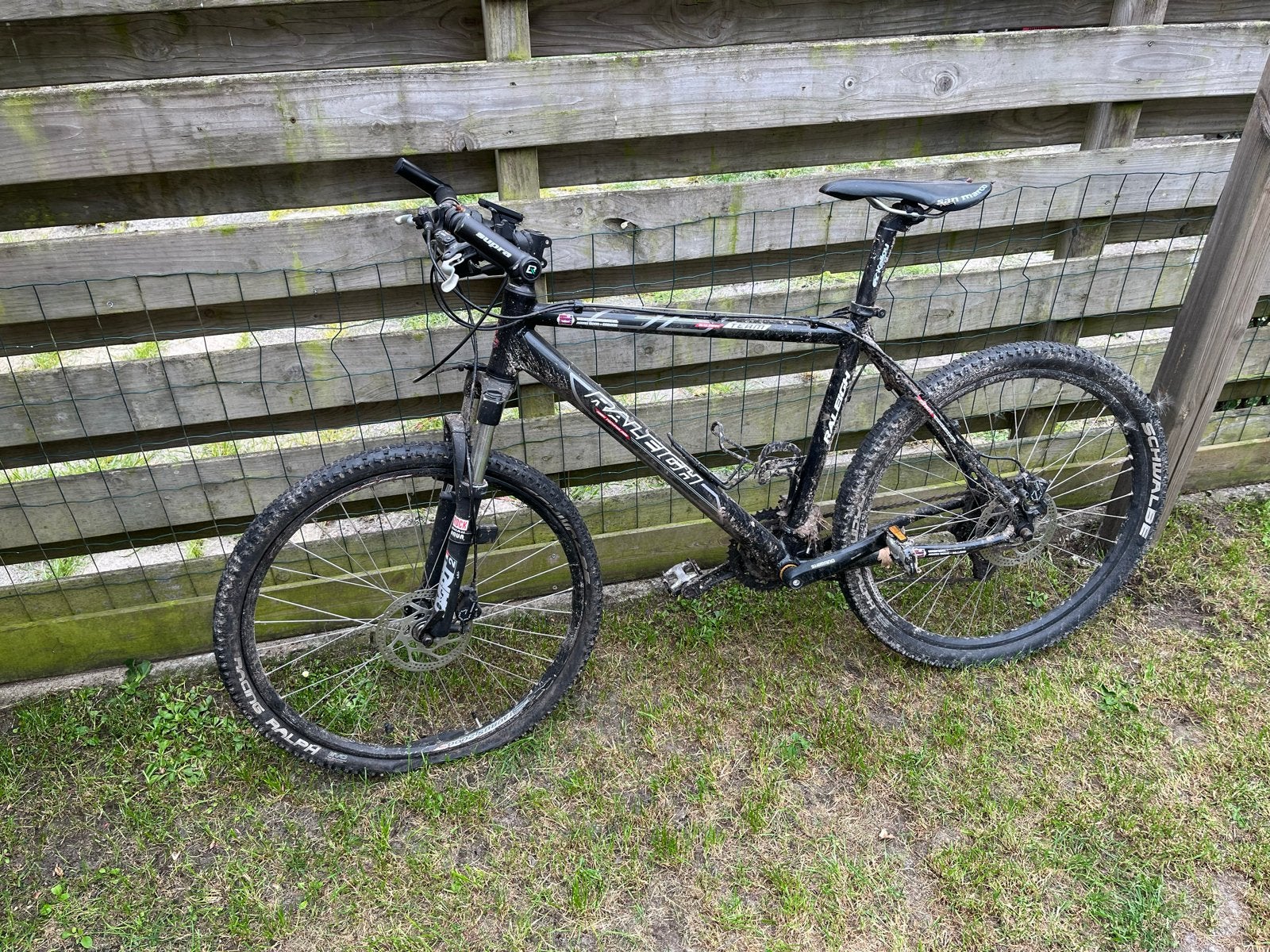 Raleigh Team Mountainbike met Shimano Deore, Fietsen en Brommers, Gebruikt, Hardtail, Heren, 49 tot 53 cm