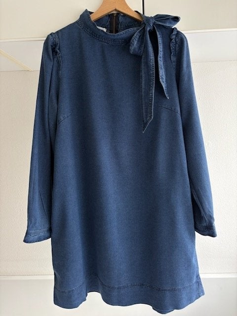 Vanilia denim dames jurk mt.42 te koop, Blauw, Vanilia, Maat 42/44 (L), Ophalen of Verzenden