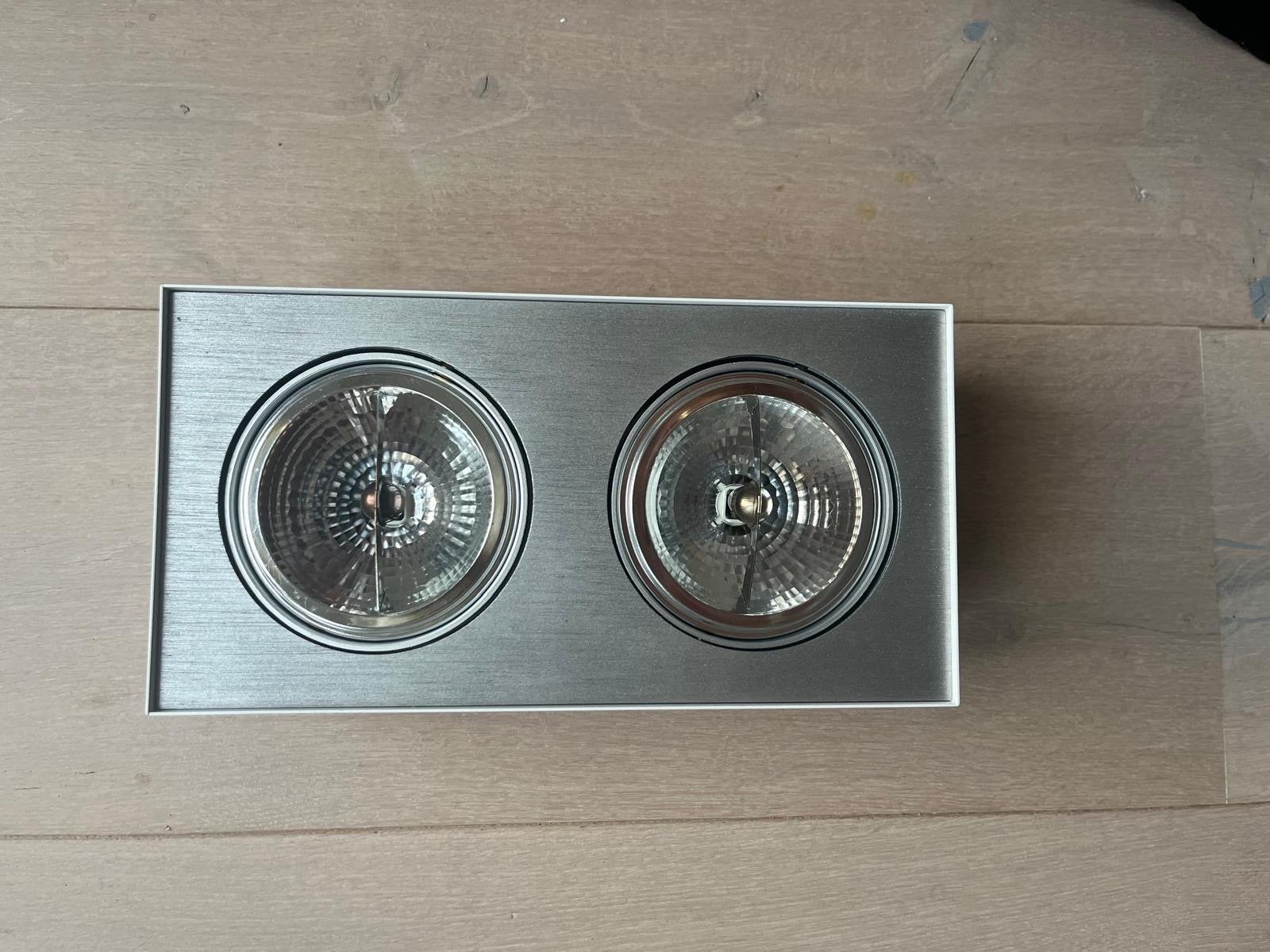 Philips Lirio Inbouwspot - Dubbele Halogeen Spot, Huis en Inrichting, Ophalen, Halogeen, Gebruikt, Overige fittingen
