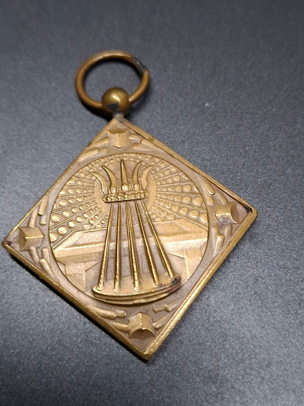 Oude Bronzen Medaille L.B.B. H.M. '51, Postzegels en Munten, Ophalen of Verzenden