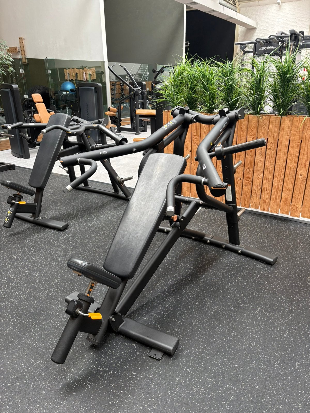 Matrix plate loaded incline chest, Ophalen of Verzenden, Zo goed als nieuw, Overige typen