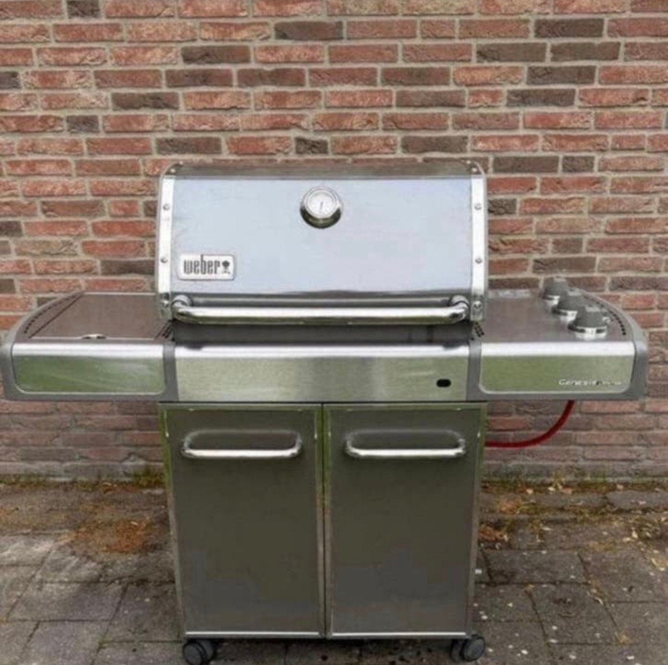 Weber Genesis Silver limited edition, Ophalen, Gebruikt