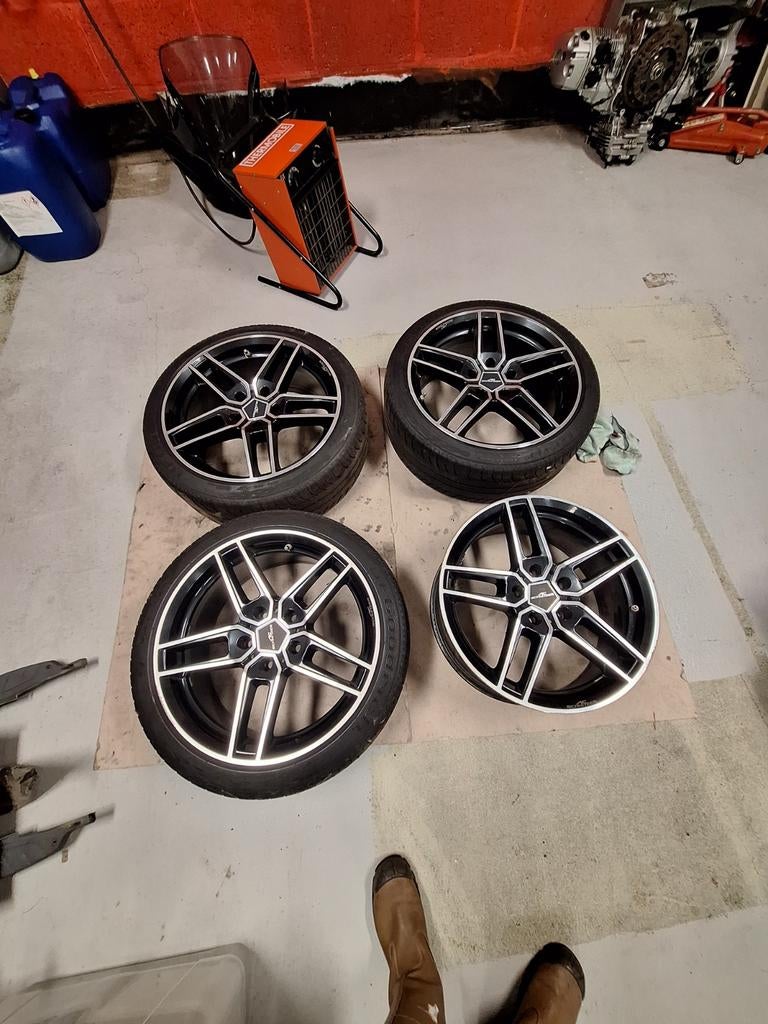 Originele AC SCHNITZER 18" velgen, 5x120, Auto diversen, Auto-accessoires, Ophalen