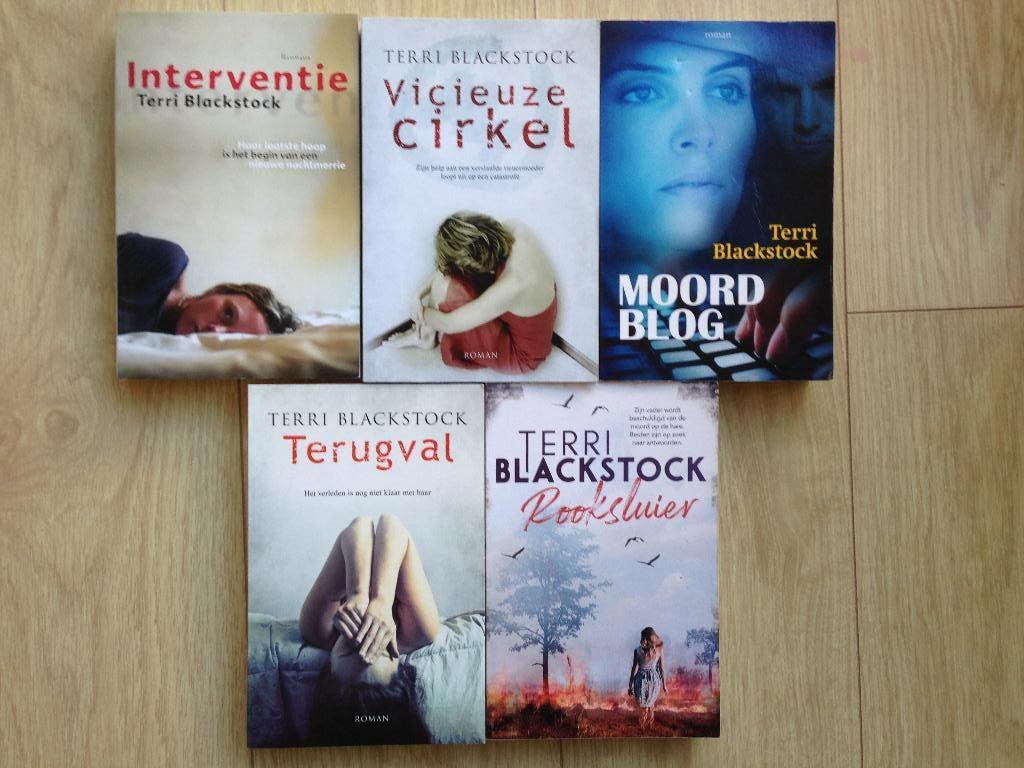 📔5 TERRI BLACKSTOCK Boeken 1 x gelezen., Ophalen of Verzenden, Zo goed als nieuw, Populaire fictie