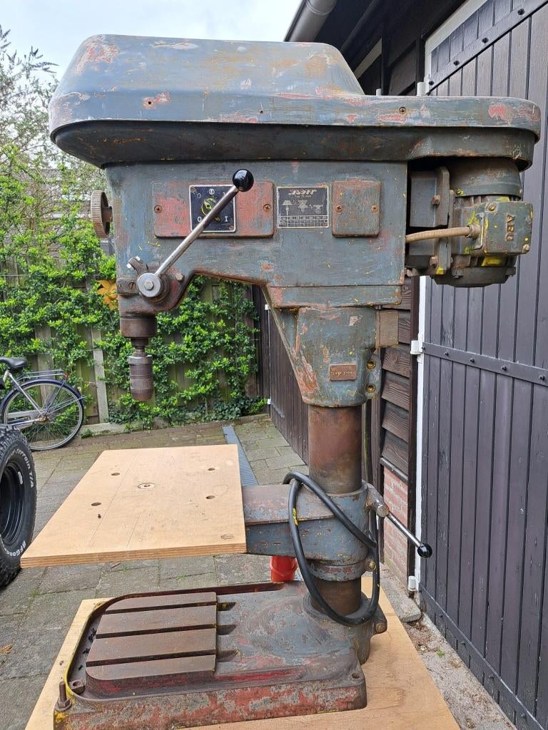 kolomboormachine, Doe-het-zelf en Verbouw, Gereedschap | Boormachines, Ophalen, Gebruikt, Kolomboormachine