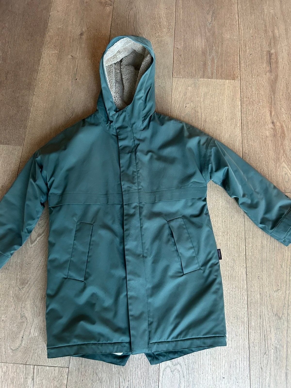 Gosoaky desert fox parka 122/128 groen, Ophalen of Verzenden, Zo goed als nieuw, Jongen of Meisje, Jas