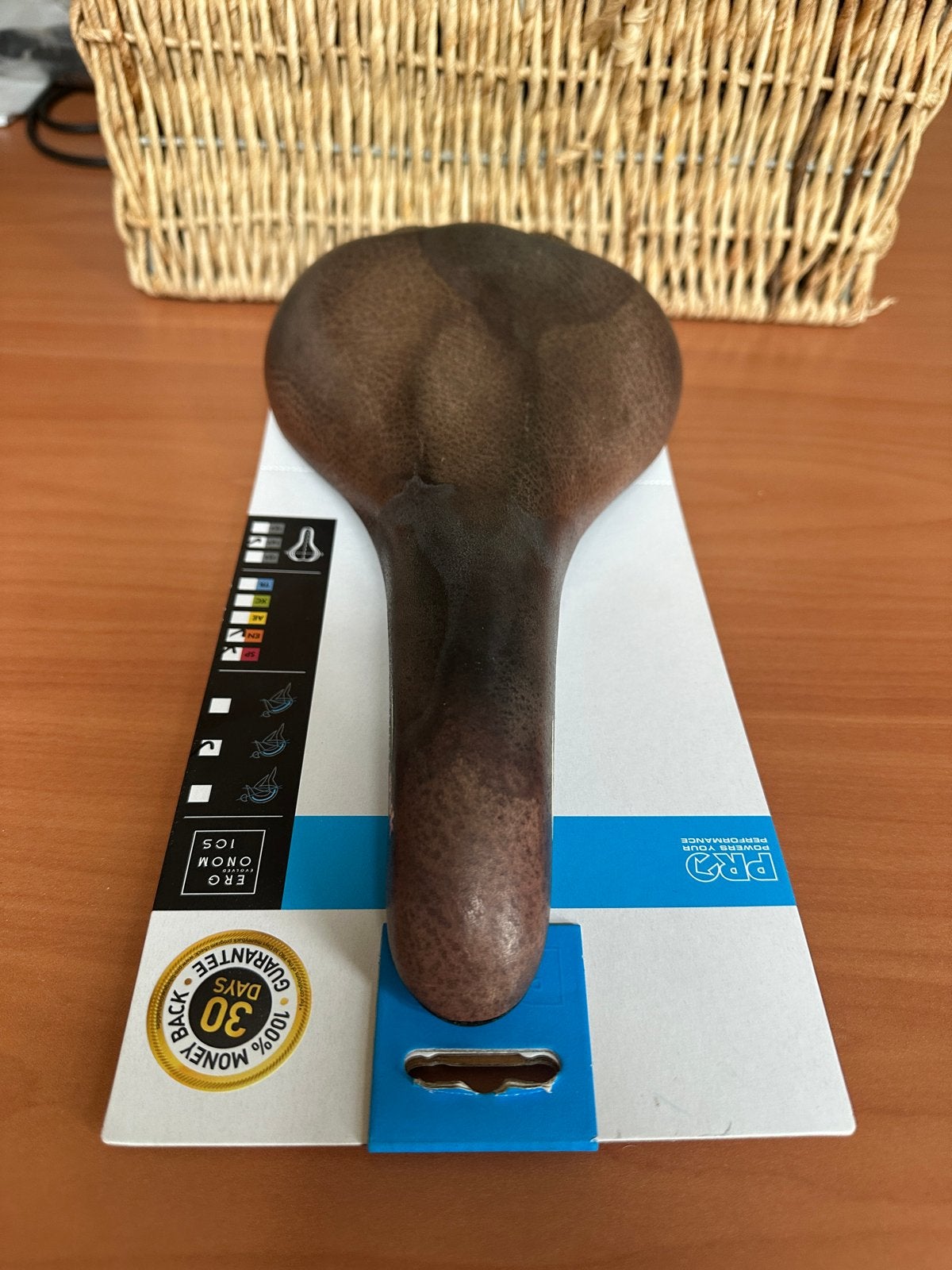 Selle Royal fietszadel met verende demping, Fietsen en Brommers, Fietsonderdelen, Elektrische fiets, Gebruikt, Kunststof, Ophalen of Verzenden